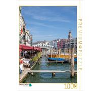 Puzzle CALVENDO Venise - Grand Canal et pont du Rialto | 1000 pièces, format ass