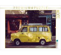 CALVENDO Puzzle Vieux Bus Ford (Berlin) 1000 Pieces 64 x 48 cm from Thomas Becker