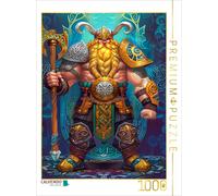 Puzzle · Viking avec Une Hache | Viking avec une hache · 1000 pièces · Format assemblé 64 × 48 cm · CALVENDO Puzzle