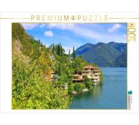 CALVENDO Puzzle Villas au Bord du lac de Lugano 1000 Pieces 64 x 48 cm from Thomas Polske