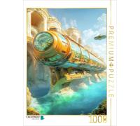 Puzzle CALVENDO Visions d'avenir de science-fiction | 1000 pièces, format assemb