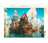 Puzzle CALVENDO Vivre sur l'eau | 1000 pièces, format assemblé 64 × 48 cm | Puzz