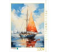 Puzzle CALVENDO Voile - c'est parti | 1000 pièces, format assemblé 64 × 48 cm |