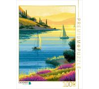 Puzzle CALVENDO Voiles dans la lumière du matin | 1000 pièces, format assemblé 6