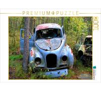 CALVENDO Puzzle Auto in Blau 1000 Teile Puzzle quer 1000 Pieces 64 x 48 cm from eksfotos