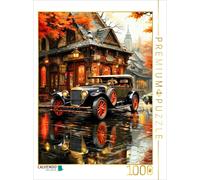 CALVENDO Puzzle Voiture Classique | 1000 pièces Taille de la Pose 48 x 64 cm Puzzle Photo pour des Heures heureuses