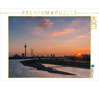 Puzzle CALVENDO Vue au coucher du soleil | 1000 pièces, format assemblé 64 × 48