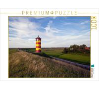 Puzzle CALVENDO Vue depuis la digue sur le phare | 1000 pièces, format assemblé