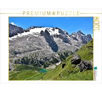 CALVENDO Puzzle Vue du col Padon vers Le sud-Ouest sur la Marmolada. 1000 Pieces 64 x 48 cm from Joachim Barig