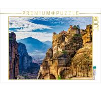Puzzle CALVENDO Vue panoramique sur les Météores | 1000 pièces, format assemblé