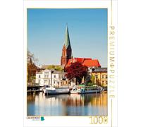 CALVENDO Puzzle Vue sur la cathédrale et Le débarcadère de la Flotte Blanche 1000 Pieces 48 x 64 cm from FOTO - BALZEREK