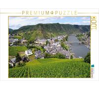 CALVENDO Puzzle Vue sur la Ville de Cochem et Les vignobles 1000 Pieces 64 x 48 cm from Anja Frost