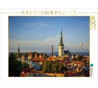 Puzzle CALVENDO Vue sur les toits de la vieille ville basse avec l'église Saint-