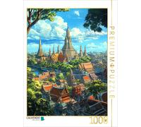 Puzzle · Wat Arun à Bangkok Thaïlande | 1000 pièces · Format assemblé 64 × 48 cm · CALVENDO Puzzle