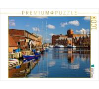 Puzzle CALVENDO Wismar - Dans le vieux port | 1000 pièces, format assemblé 64 ×