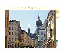 Puzzle CALVENDO Wittenberg, vue depuis l'ancien hôtel de ville, le long de la Co