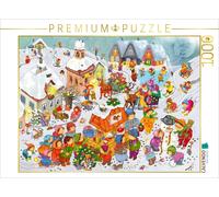 Puzzle CALVENDO Youpi, la première neige | 1000 pièces, format assemblé 64 × 4