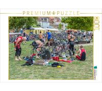 CALVENDO Puzzle Zone de Transition pour Le Triathlon 1000 Pieces 64 x 48 cm from Haenson