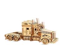 Puzzle camion 3D en bois pour adultes - Puzzle en bois - Modèle de construction - Cadeau d'anniversaire / fête des pères