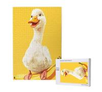 Puzzle Canard 1000 Pièces Adultes, Puzzles Classiques Art Mignon avec Boîte d'emballage et Photos de Référence, Relaxation/Soulagement du Stress/Jeux Amusants, DIY Creatif Cadeau pour Femme 2T-1932