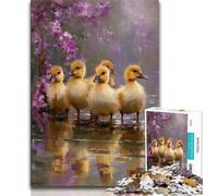 Puzzle Canard Marcheur 1000 Pièces pour Adultes, Jeu Familial Anti-Stress, Défi Difficile, Superbes Cadeaux et Jouets (38x26cm)