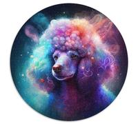 Puzzle Caniche Fantastique Adulte 1000 Pièces Puzzle en Carton Idéal pour la Décoration de la Maison et du Bureau, Cadeau Parfait pour Un Anniversaire 1000pcs (67,5x67,5cm)