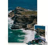 Puzzle Cap de Bonne-Espérance pour Adultes, 1000 pièces, Exercice de logique, détente et Bords Nets, pour Noël (38x52cm)