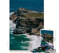 Puzzle Cap de Bonne-Espérance pour Adultes, 1000 pièces, pour développer sa mémoire, se détendre et se ressourcer Bords Nets Cadeau Unique (38x26cm)