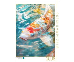 Puzzle · Carpe | Une magnifique carpe koï · 1000 pièces · Format assemblé 64 × 48 cm · CALVENDO Puzzle