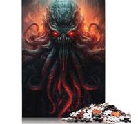 Puzzle carré 1000 pièces « La Folie ci-Dessous » pour Adultes, Puzzle en Bois, Jouet éducatif, 1000 pièces (75 x 50 cm)