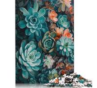 Puzzle carré 1000 pièces Motif murmures Floraux, pour Adultes, Puzzles en Papier à Offrir (1000 pièces, 38 x 26 cm)