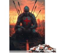 Puzzle carré 1000 pièces Mourir dans la Gloire pour Adultes Puzzles en Bois Jeux de défi Uniques 1000 pièces (75 x 50 cm)