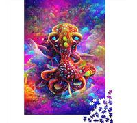 Puzzle carré à Pois Paradis sous-Marin 1000 pièces pour Adultes, Puzzle en Bois éducatif, Jeu Familial, 1000 pièces (75 x 50 cm)