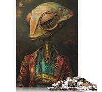Puzzle carré Alien Art LIV de 1000 pièces pour Adultes, en Papier, défi Unique, 38 x 26 cm / 1000 pièces