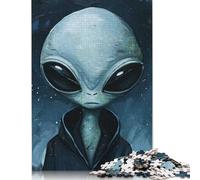 Puzzle carré Alien Art XLII de 1000 pièces pour Adultes et Jeux éducatifs en Bois, 1000 pièces (75 x 50 cm)