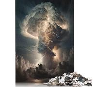 Puzzle carré « Avez-Vous vu Cette tempête » de 1 000 pièces pour Adultes et Enfants, idéal comme Cadeau de Noël, 38 x 26 cm, 1 000 pièces