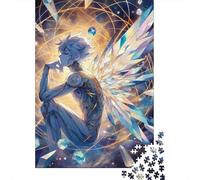 Puzzle carré créatif 1000 pièces d'anges animés pour Adultes, Puzzles en Bois, Jeux de défi Uniques, 1000 pièces (75 x 50 cm)