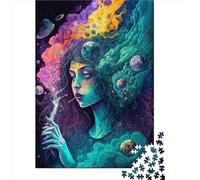 Puzzle carré créatif Cosmic High1 de 1000 pièces pour Adultes, Jeu éducatif en Papier, 38 x 26 cm.