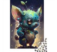 Puzzle carré créatif de 1000 pièces Koala Univers Enchanté pour Adultes, Jeu de Puzzle en Papier Stimulant, 38 x 26 cm / 1000 pièces