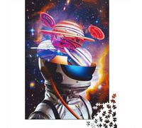 Puzzle carré créatif de 1000 pièces « Mondes intérieurs » pour Adultes, Jeu de Puzzle en Papier Stimulant, 38 x 26 cm / 1000 pièces