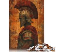 Puzzle carré créatif de 1000 pièces représentant des centurions Romains, en Bois, pour Adultes et Jeux intellectuels (75 x 50 cm).