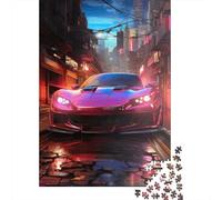 Puzzle carré créatif de 1000 pièces sur Le thème des Supercars, en Bois, pour Adultes. Jeu éducatif. 1000 pièces (75 x 50 cm).