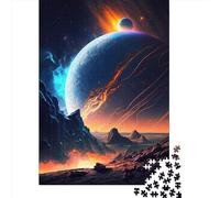 Puzzle carré créatif de 500 pièces sur Le thème des paysages fantastiques et des animes, en Bois, pour Adultes. Jeu Stimulant de 500 pièces (52 x 38 cm).