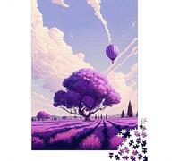 Puzzle carré créatif de Style Japonais de 1000 pièces pour Adultes, Jeu de réflexion en Papier, 38 x 26 cm.