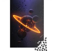 Puzzle carré créatif Planet Z de 500 pièces pour Adultes et Jeu intellectuel en Bois (52 x 38 cm)