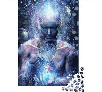 Puzzle carré créatif Silence Seekers de 500 pièces pour Adultes, Jeu intellectuel en Bois (52 x 38 cm)