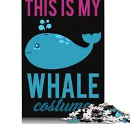 Puzzle carré de 1 000 pièces « Ceci est Mon Costume pour Wha » pour Adultes, Puzzles en Papier, Jouet éducatif et éducatif 38 x 26 cm/1 000 pièces