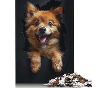 Puzzle carré de 1000 pièces de pointe finlandaise pour adultes et puzzle en bois, jeu éducatif, 1000 pièces (75 x 50 cm)