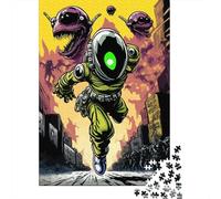 Puzzle carré de 1000 pièces « La Guerre Finale » pour Adultes, en Papier, 38 x 26 cm. Un défi Unique !