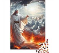 Puzzle carré de 1000 pièces « Le Paradis ou l'enfer » pour Adultes, Puzzle en Papier, Jeu éducatif, 38 x 26 cm / 1000 pièces